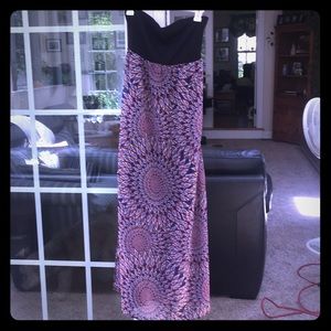Strapless sundress